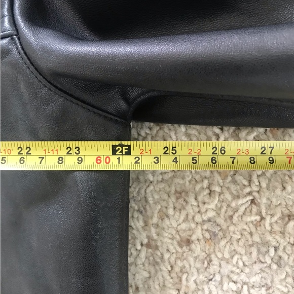 Vintage J Crew Leather Jacket Excellent Condition Large - Picture 8 of 16